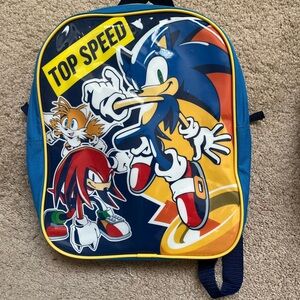 Sonic the Hedgehog Top Speed Kids Mini Backpack